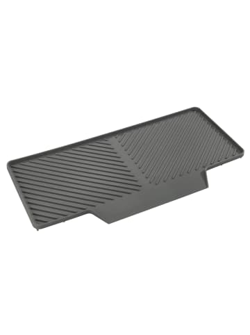 Wenko Geschirr-Abtropfmatte NELI in Grau, (B) 20 x (H) 3 x (L) 40 cm