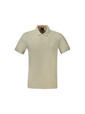 Hugo Boss Beige Herren Poloshirt aus Baumwolle