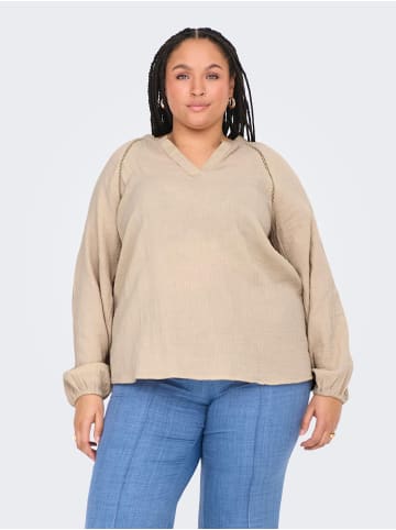 ONLY Carmakoma Top in Oxford Tan