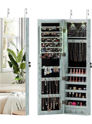 COSTWAY Schmuckschrank mit LED in Andere