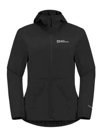 Jack Wolfskin Softshelljacke für Damen in Schwarz