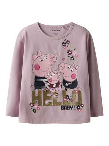 name it Langarmshirt NMFORA PEPPA LS NREG TOP in keepsake lilac
