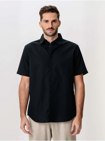 TeeShoppen Hemd Linen Blend in Black