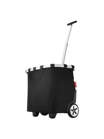 Reisenthel carrycruiser - Einkaufstrolley 47.5 cm (leo vanilla) in schwarz