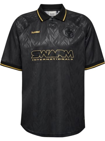 Hummel T-Shirt "Loose Bay Soccer Jersey S/S" in Schwarz