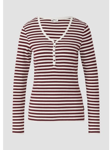 s.Oliver T-Shirt in 39G2_bordeaux