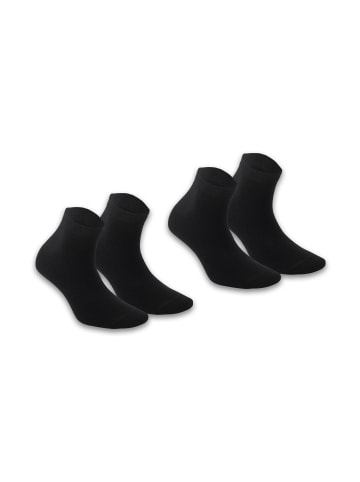 Organication Sportsocken "TMORBA" 2er-Pack in Schwarz