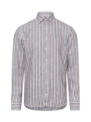 Bugatti Freizeithemd Kent in braun mehrfarbig