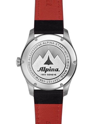 Alpina Uhr in Schwarz