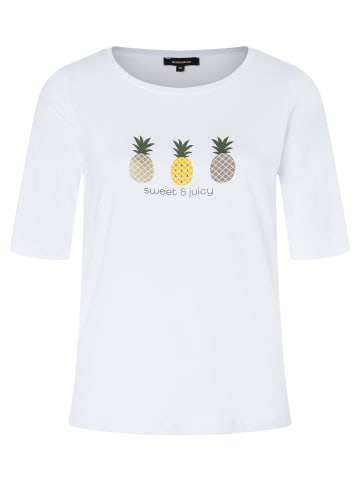 More & More Ananasshirt in white