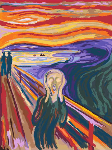 Ravensburger Ravensburger Malprodukte Der Schrei (Munch) in bunt