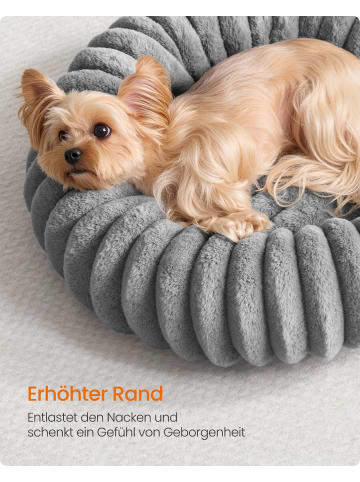 Feandrea Hundebett Baddi in Grau - (H)15 x (D)50 cm