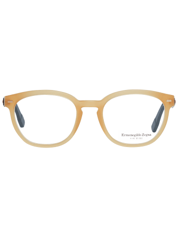 Ermenegildo Zegna Männer Optische Fassungen Rund Honig