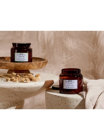 Beliani 2er-Set Duftkerze ABSOLUTE ALCHEMY in Braun