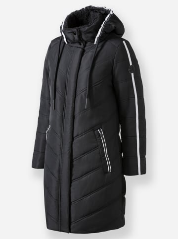 Heine Steppmantel in schwarz