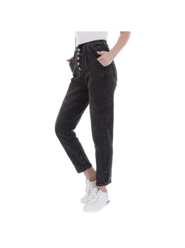 Ital-Design Jeans in Schwarz