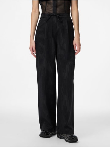 Pieces Hose mit weitem Bein in Black