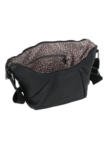 Fritzi aus Preußen Schultertasche Croissant Cross in Black