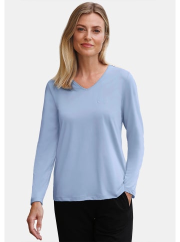 GOLDNER Langarmshirt in hellblau