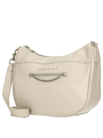 Replay - Schultertasche 30 cm in lt grey