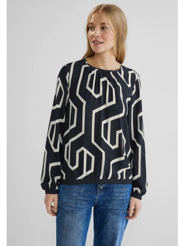 Street One Langarmbluse in deep blue