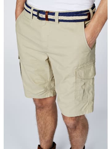 Oklahoma Jeans Bermuda Shorts in Sandfarben