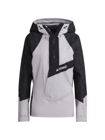 adidas TERREX TECHPRIMEKNIT RAIN.RDY ANORAKW in Blau