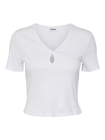 Noisy may Cut-Out Oberteil NMMAYA in Weiß-2