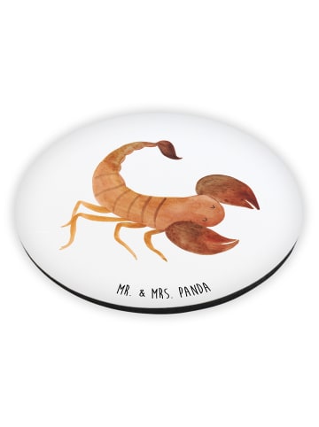 Mr. & Mrs. Panda Kühlschrankmagnet Sternzeichen Skorpion Classic... in Weiß