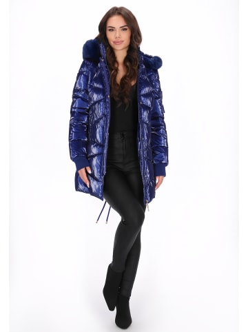 faina Women Coat in blue