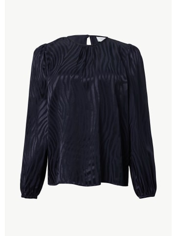 comma CI Bluse langarm in Blau