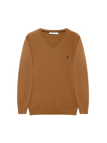 Polo Club Pullover in Brauner Zucker