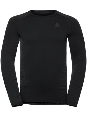 Odlo Longsleeve "Perf. Warm Eco" in Schwarz