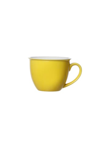 6er Set Jumbotassen Doppio in Gelb 350 ml