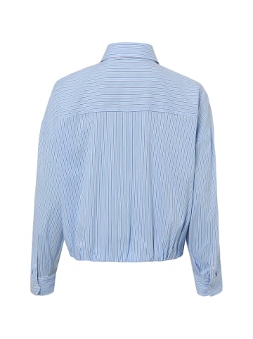 OPUS Bluse Fresa in hellblau weiß