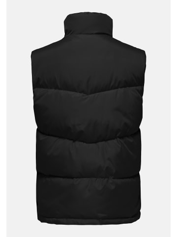 Only&Sons Steppweste 'Odin' in schwarz