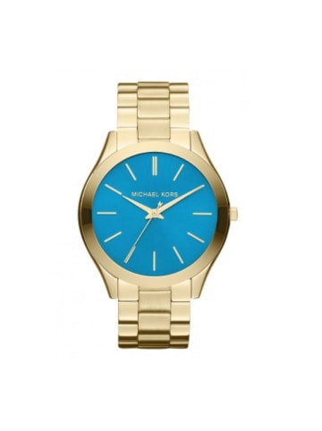 Michael Kors Uhr in Gold mit Armband, Modell: MK3265 Slim Runway