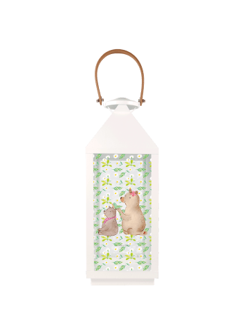 Mr. & Mrs. Panda Laterne Bär Kind ohne Spruch in Transparent