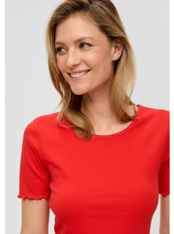 s.Oliver T-Shirt kurzarm in Rot