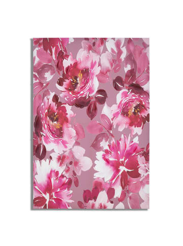 Mauro Ferretti Leinwanddruck mit lila Blumen, 80 x 3 x 120 cm