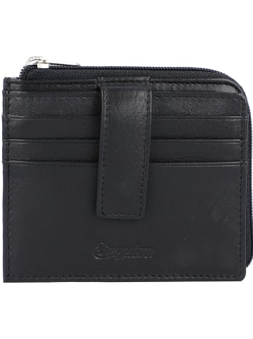 Esquire Oslo Kreditkartenetui RFID Leder 10,5 cm in schwarz