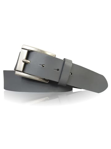 FRONHOFER Ledergürtel 4cm in Grau