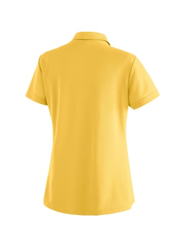 Maier Sports Ulrike Da-Polo 1/2 Arm in Gelb7051