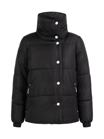 DreiMaster Maritim Wattierte Winterjacke in Schwarz