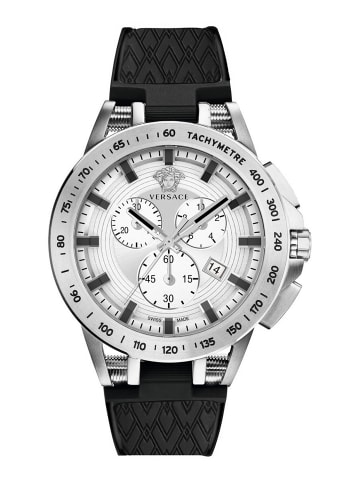 Versace Schweizer Uhr SPORT TECH silberfarben in silber