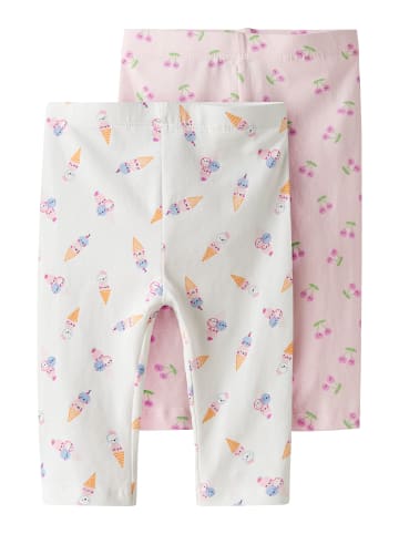name it Caprileggings 2er Pack NMFVIVIAN in ballerina
