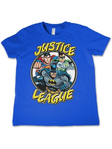 Justice League Shirt "Team Kids Tee" in Blau