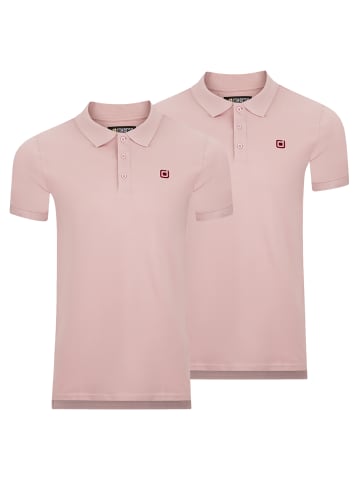 riverso  Poloshirt RIVJohn 2er Pack in Rosa