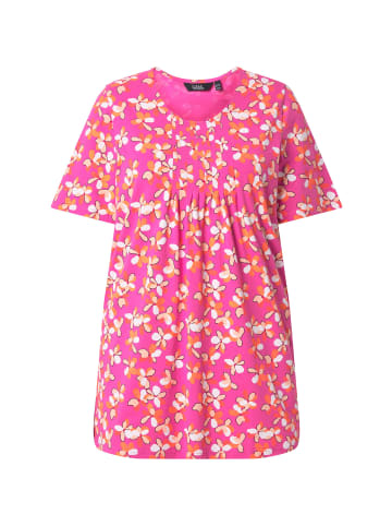 Ulla Popken Longshirt in kräftiges pink