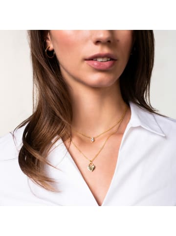 Xenox Halskette für Damen in silber